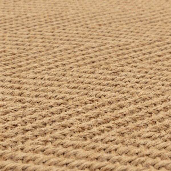 Dywan z juty dwustronny/tkany ręcznie w naturalnym kolorze 200x290 cm Bordo Herringbone Linen – Asiatic Carpets-image-2