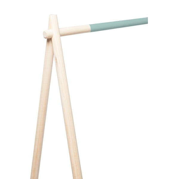 Wieszak na ubrania z jasnozielonym detalem Really Nice Things Minimal-image-2