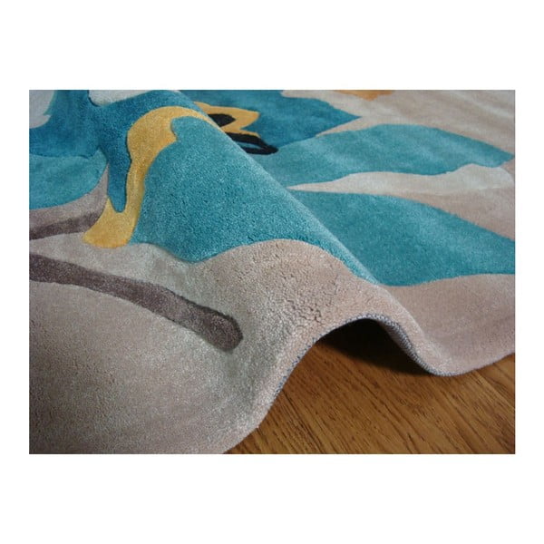 Dywan Bloom Teal Ochre, 120x170 cm-image-4