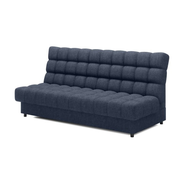 Niebieska rozkładana/ze schowkiem sofa z tkaniny szenilowej 197 cm Clareta – ELTAP-image-2