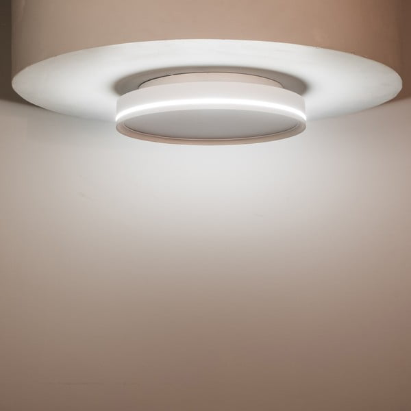 Biała lampa sufitowa SULION Orion, ø 40 cm-image-2