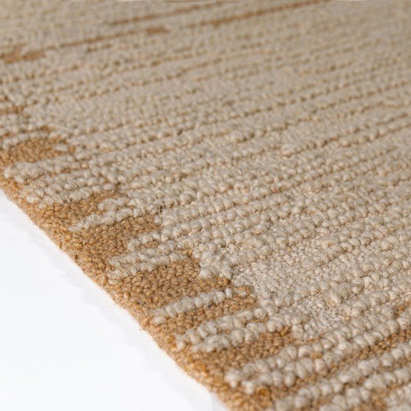 Wełniany chodnik tkany ręcznie w naturalnym kolorze 80x230 cm Harris Modula Wool – Flair Rugs-image-3