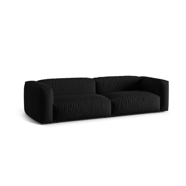 Czarna sofa modułowa 320 cm Martina – Micadoni Home-image-2