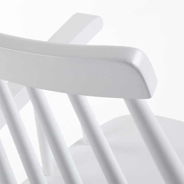 Białe krzesło z drewna kauczukowego Kave Home Kristie-image-4