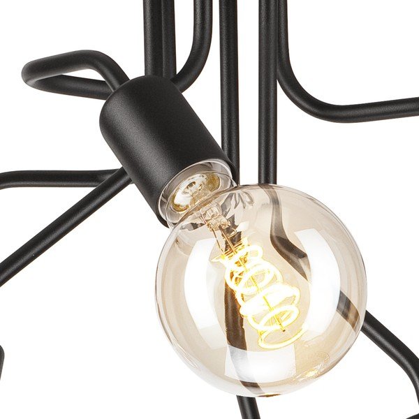 Czarna lampa sufitowa − LAMKUR-image-4