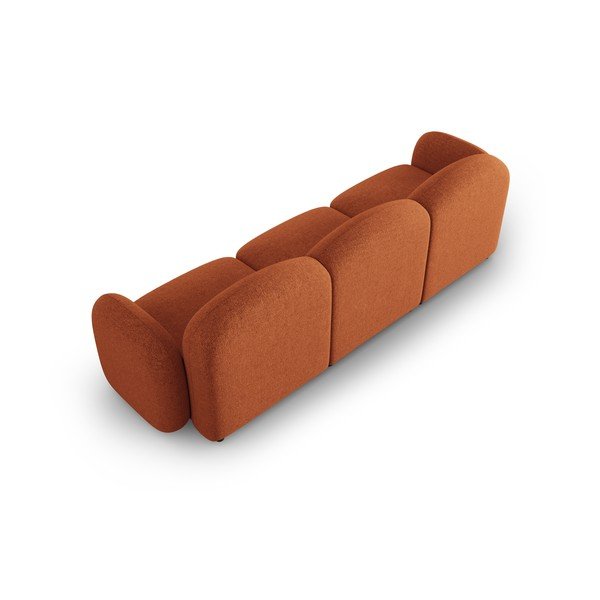 Pomarańczowa sofa 272 cm Blair – Micadoni Home-image-4