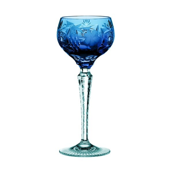 Niebieski kieliszek do wina ze szkła kryształowego Nachtmann Traube Wine Hock Cobalt Blue, 230 ml
