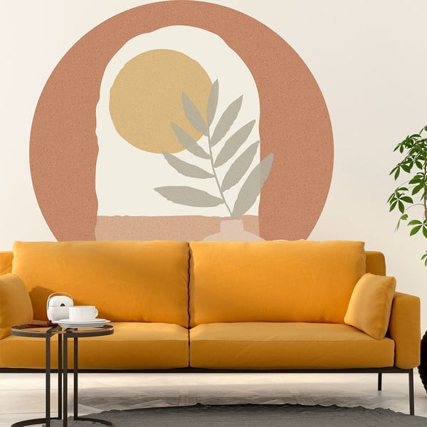 Naklejka na ścianę 120x120 cm Sunrise and Olive Branch – Ambiance-image-1