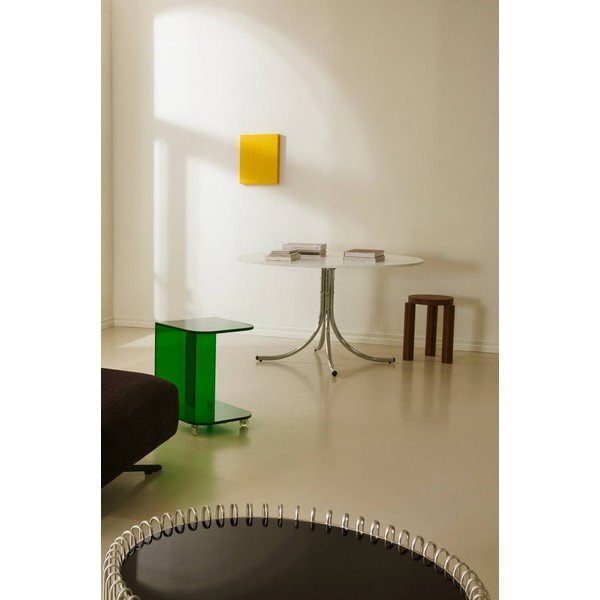 Metalowy okrągły stół ø 130 cm Chipley – Jotex-image-4