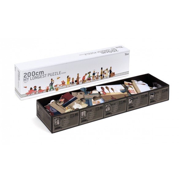 Długie puzzle Odjazd Londji, 54 elementy-image-2