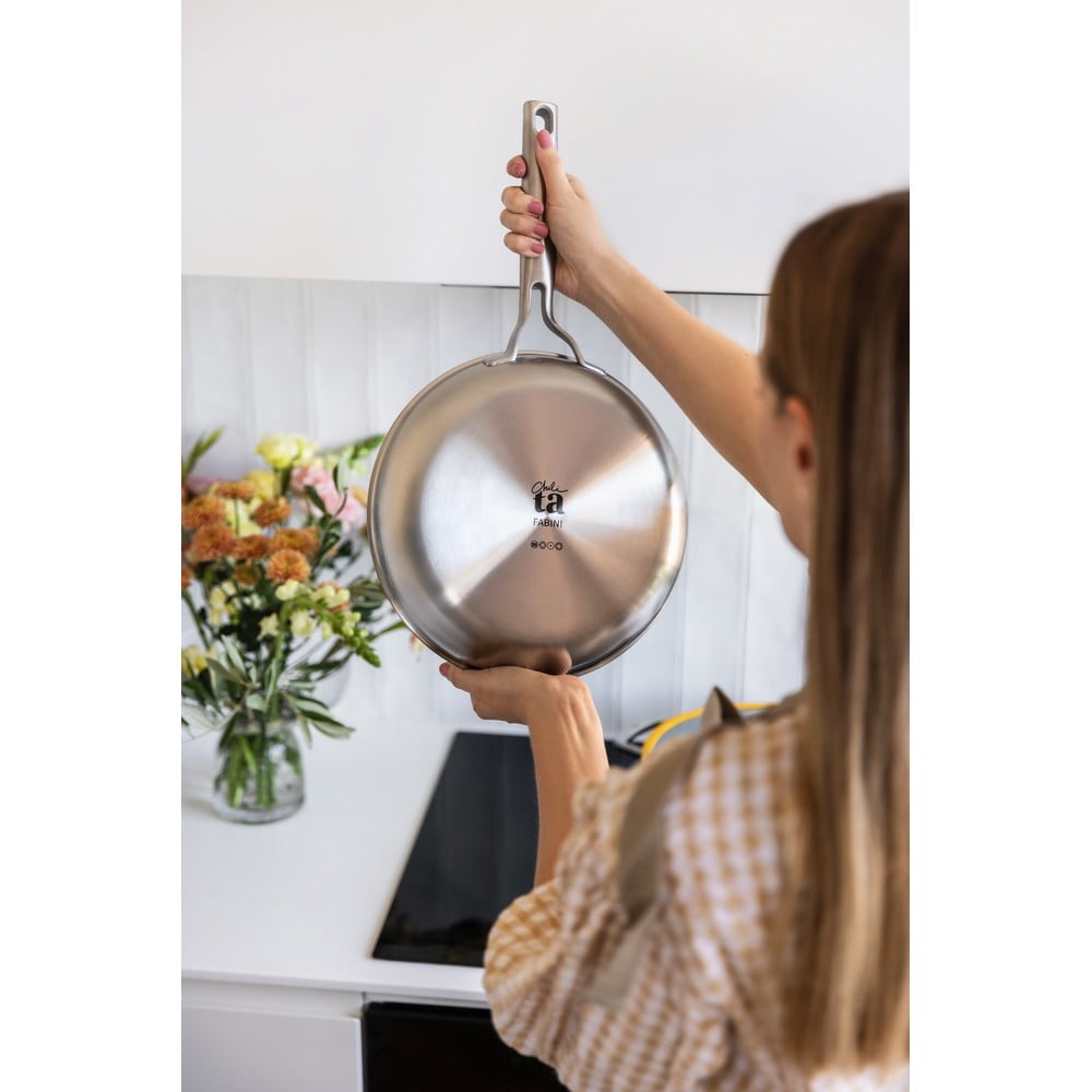Patelnia ze stali nierdzewnej ø 26 cm Chili Ta – FABINI (zdjęcie 7)