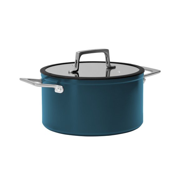 Garnek z pokrywką/z powłoką ceramiczną 5,5 l Meda 4.0 – FABINI