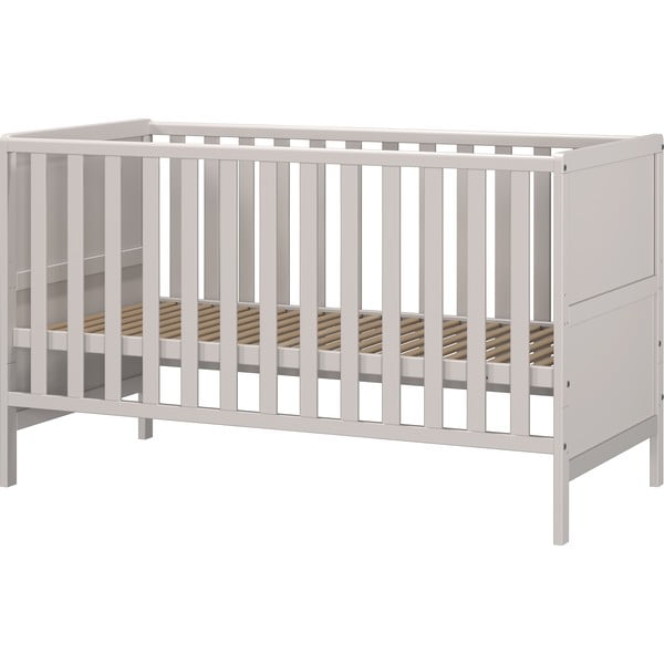 Kremowe łóżeczko z litego drewna 70x140 cm Alkmaar – Germania