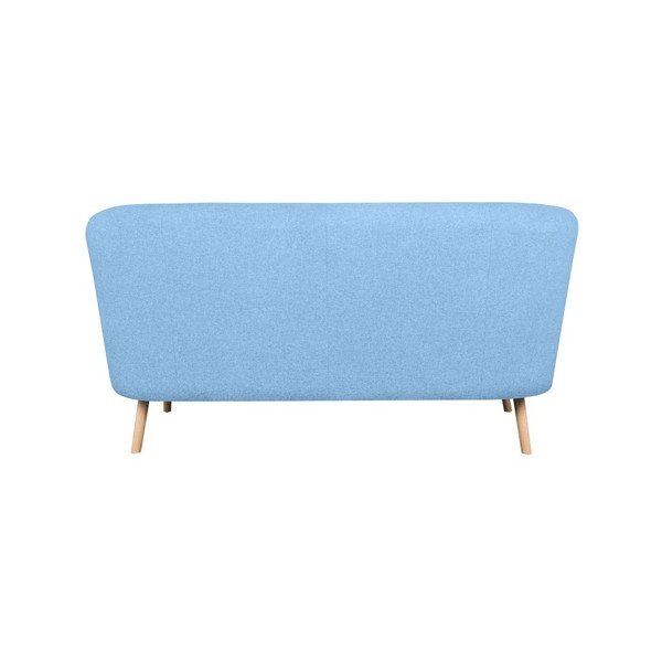 Jasnoniebieska sofa dwuosobowa Kooko Home Pop-image-4