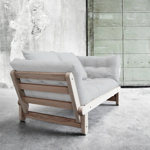 Sofa rozkładana Karup Beat Beech/Light Grey-image-3