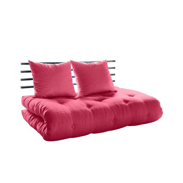 Sofa rozkładana Karup Shin Sano Black/Magenta-image-2