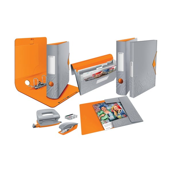 Szara teczka z przegródkami Leitz-image-4