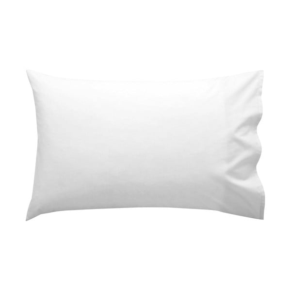 Biała bawełniana poszewka na poduszkę Happy Friday Basic, 50x30 cm