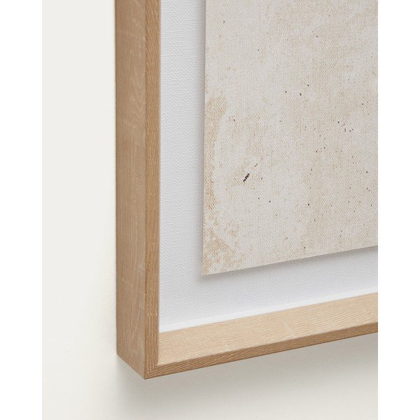 Ręcznie malowany obraz z ramą w zestawie/na płótnie 50x70 cm Sormi – Kave Home-image-3