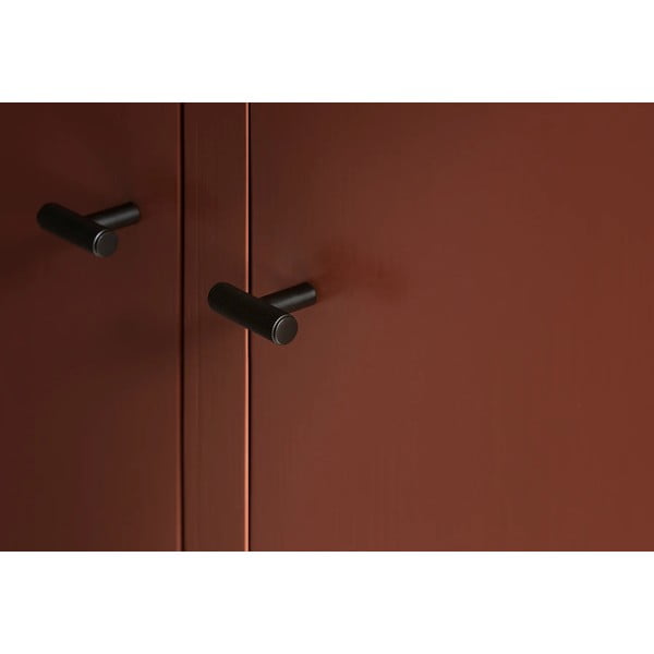 Ścienne metalowe haczyki w kolorze mosiądzu zestaw 2 szt. Rof – Blomus-image-2