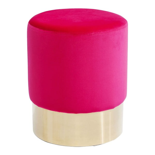 Różowy puf/stołek Kare Design Cherry