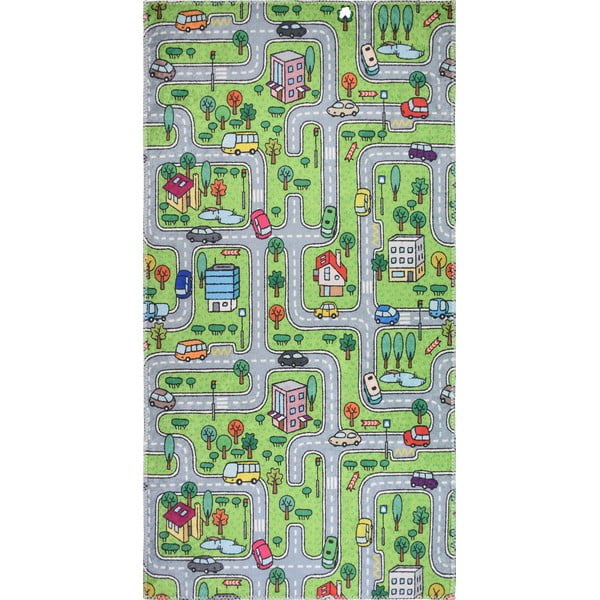 Zielony dywan dziecięcy 120x180 cm Green Neighborhood – Vitaus
