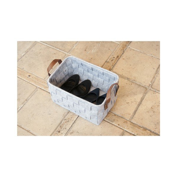 Jasnoszary koszyk PT LIVING Storage, dł. 38 cm-image-4
