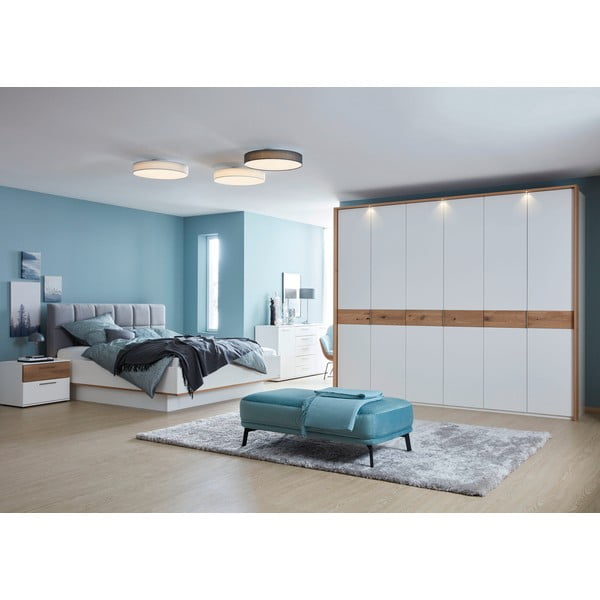 Biała lampa sufitowa LED ze ściemniaczem Pina – Fischer & Honsel-image-1