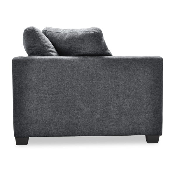 Antracytowa sofa 3-osobowa Vivonita Hugo-image-2