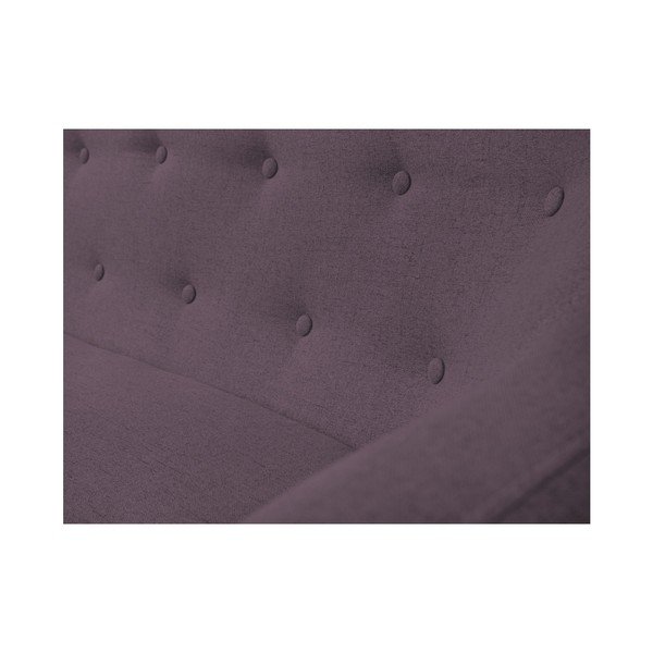Fioletowa sofa 3-osobowa Mazzini Sofas Piemont-image-2