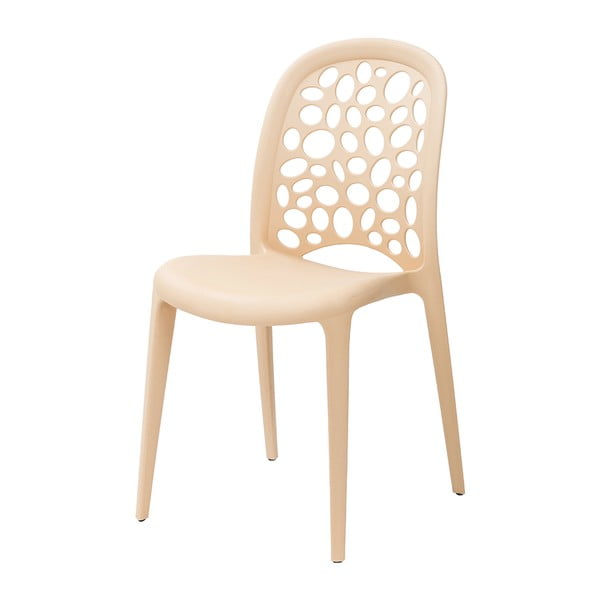 Krzesło Allegra, kremowe