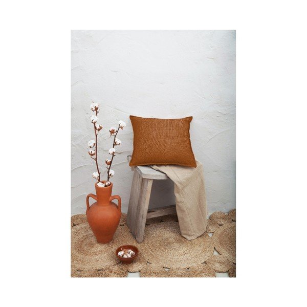 Poszewka na poduszkę Really Nice Things Terracota, 45x45 cm-image-1