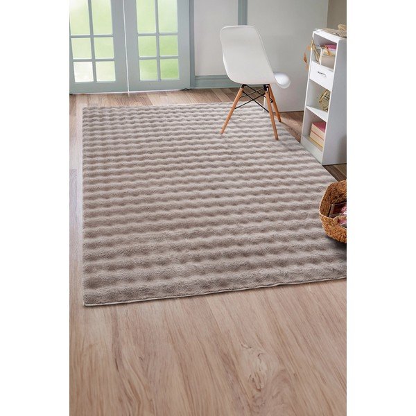 Beżowy dywan odpowiedni do prania 80x150 cm Bubble Emarald – Mila Home-image-1