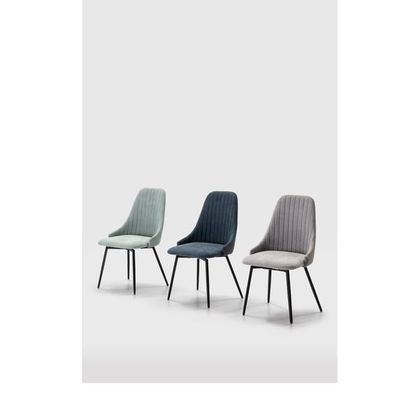 Miętowe krzesła zestaw 2 szt. Elma – Marckeric-image-4