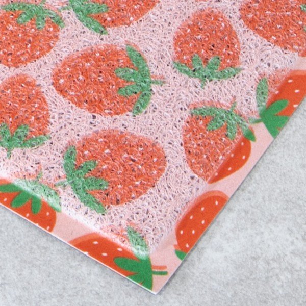 Wycieraczka z PVC 40x70 cm Pink Strawberry – Artsy Doormats-image-2