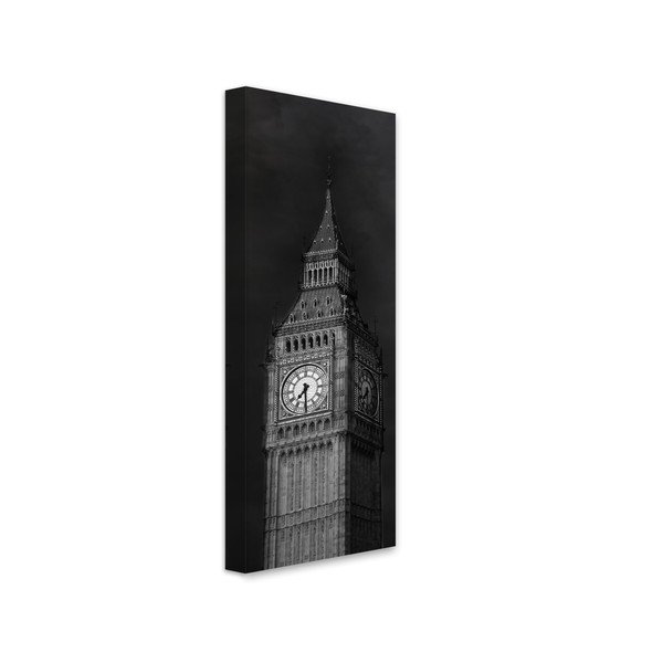 Obraz Styler Canvas Silver Big Ben, 45x140 cm-image-2
