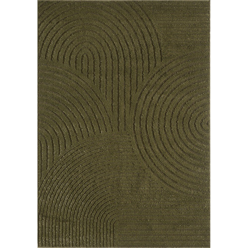 Ciemnozielony dywan 120x170 cm Whirl – ESTE