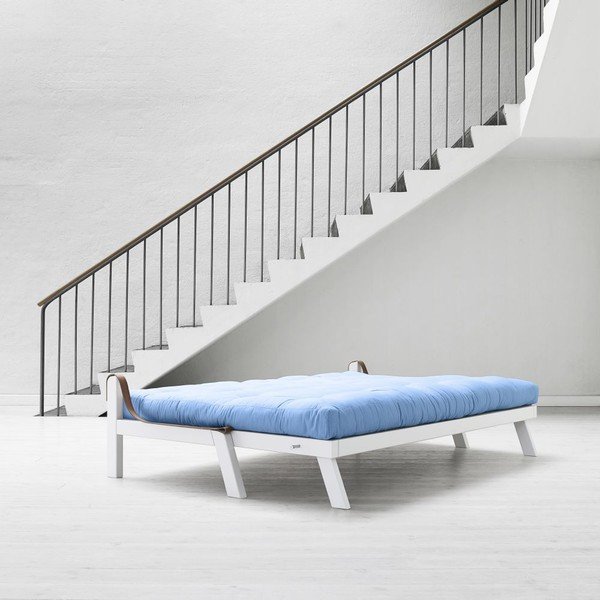 Sofa rozkładana Karup Poetry White/Celeste/Gris-image-2