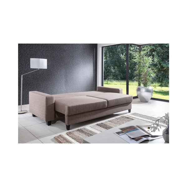 Beżowa sofa rozkładana Sinkro Ralf-image-2
