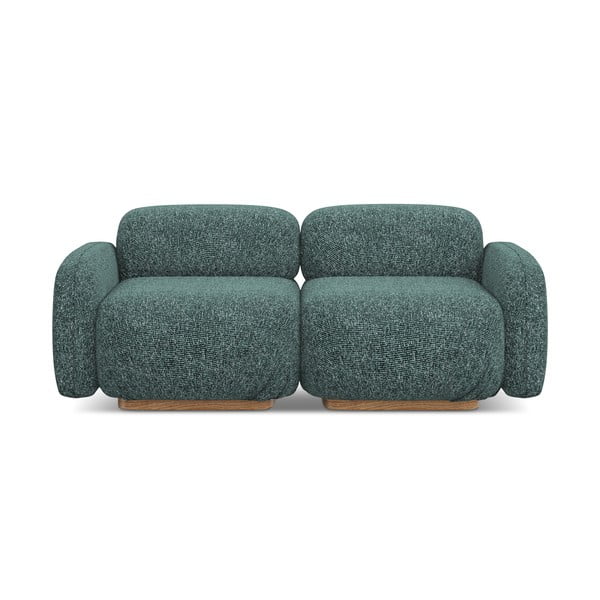 Turkusowa sofa modułowa 190 cm Ailani – Makamii