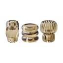 Szklane świeczniki zestaw na świeczkę typu tealight 3 szt. – House Nordic