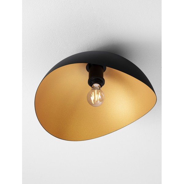Metalowa lampa sufitowa w kolorze matowej czerni/w kolorze złota Opsi – Nova Luce-image-1