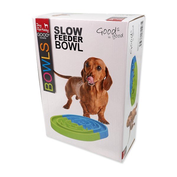 Plastikowa miska spowalniająca jedzenie Dog Fantasy – Plaček Pet Products-image-2