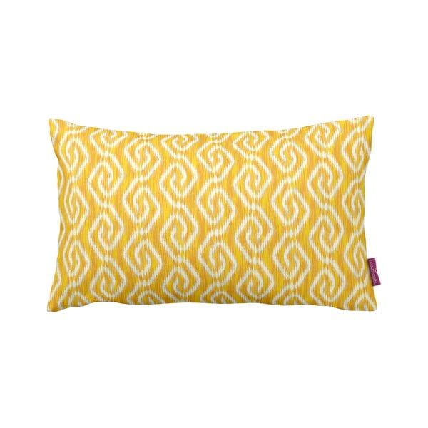 Żółta poduszka Yellow Pattern, 35x60 cm-image-1