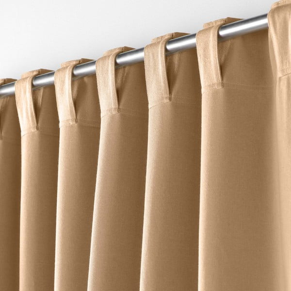 Jasnobrązowa zasłona 140x240 cm Mistraline – douceur d'intérieur-image-2