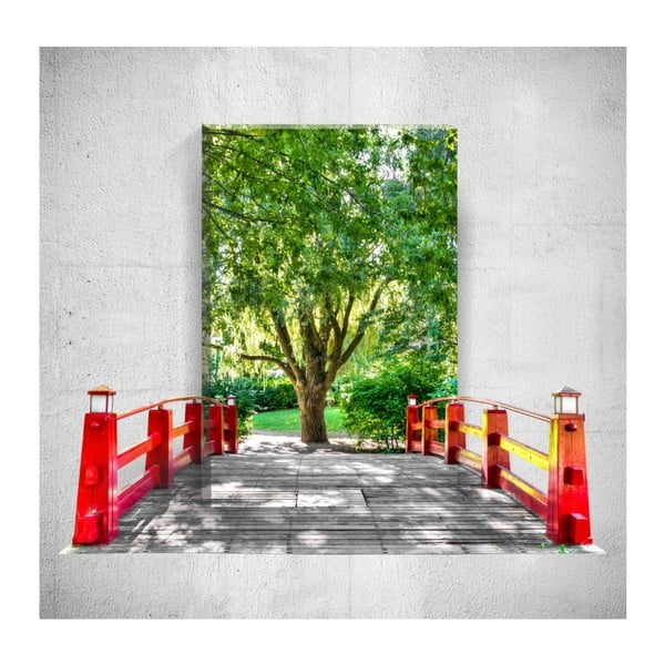 Obraz 3D Mosticx Bridge To The Tree, 40x60 cm