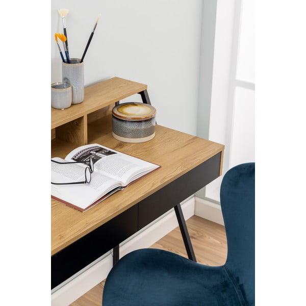 Biurko z blatem w dekorze dębu Actona Reece, 100x50 cm-image-2