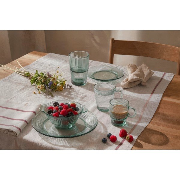 Zielona szklana miska 450 ml Verde – Orion-image-1