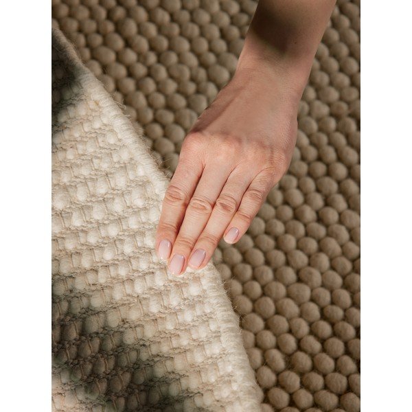 Wełniany okrągły dywan tkany ręcznie w naturalnym kolorze ø 200 cm Richmond Diana – Ted Baker-image-4