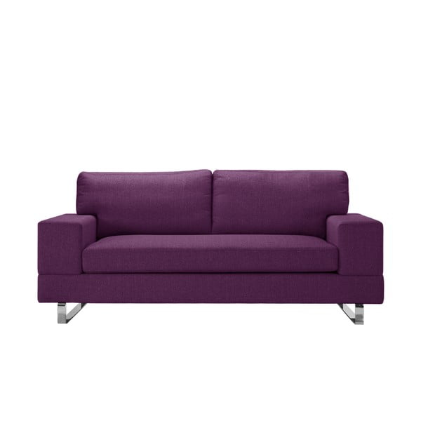 Fioletowa sofa 3-osobowa Corinne Cobson Dahlia